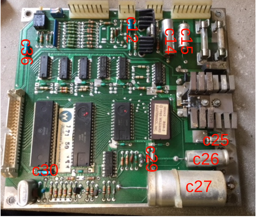 Black Knight Sound Board Caps