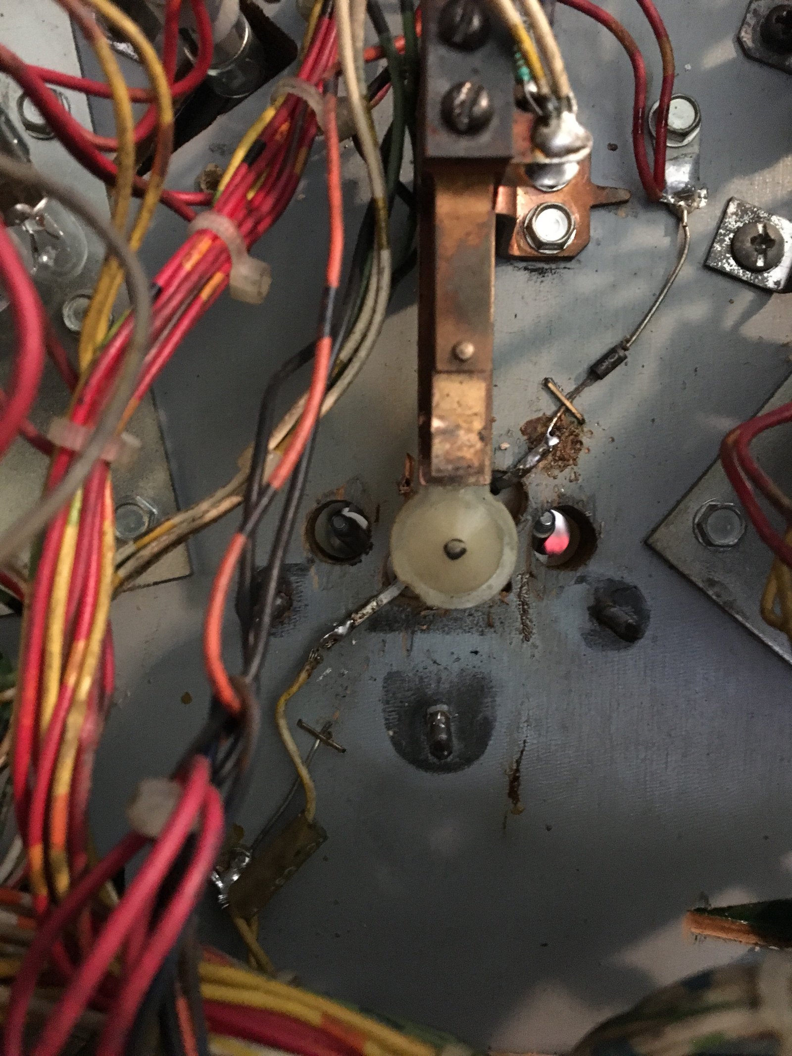 Remove the coil bracket