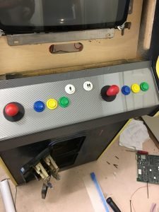 Finished control panel.
