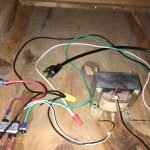 Wiring with wire nut