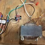 Wiring with distribution block