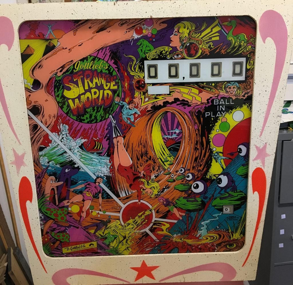 Strange World Backglass