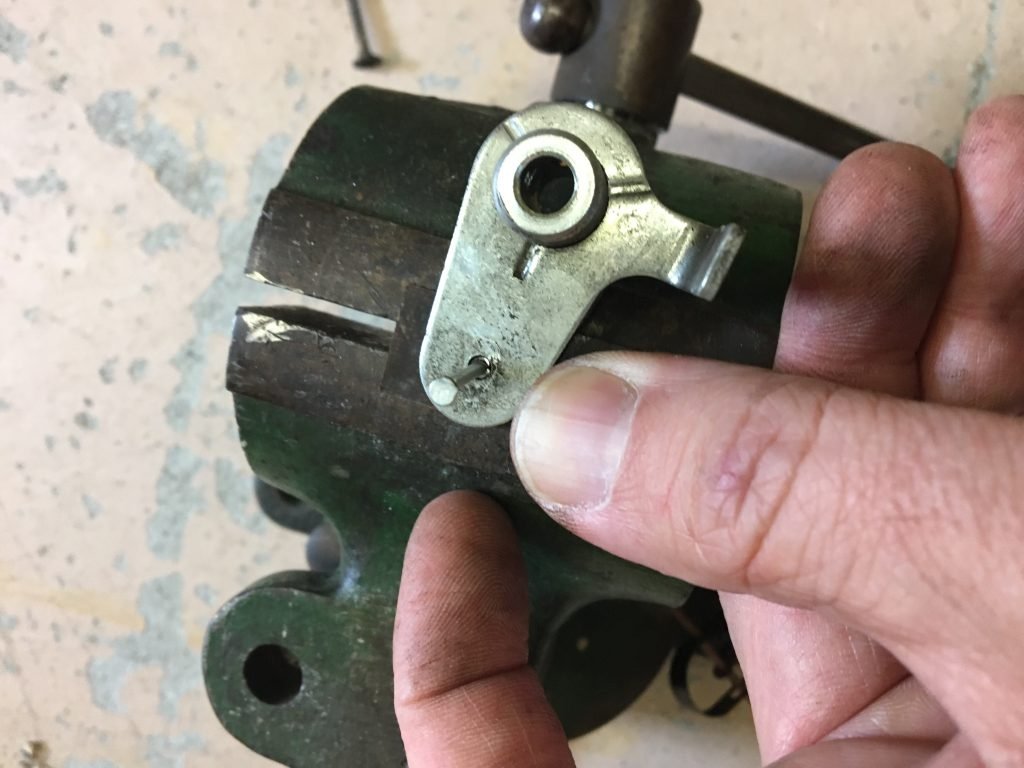 Removing the roll pin