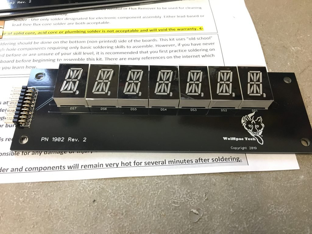 Alphanumeric display