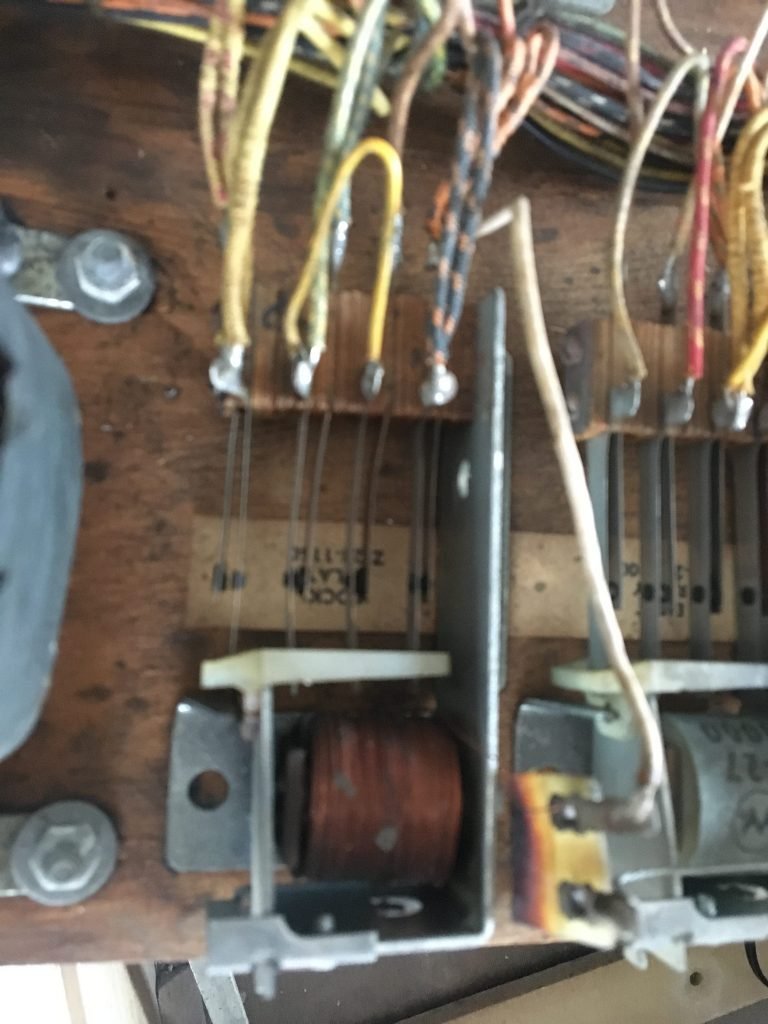 Burnt lock relay
