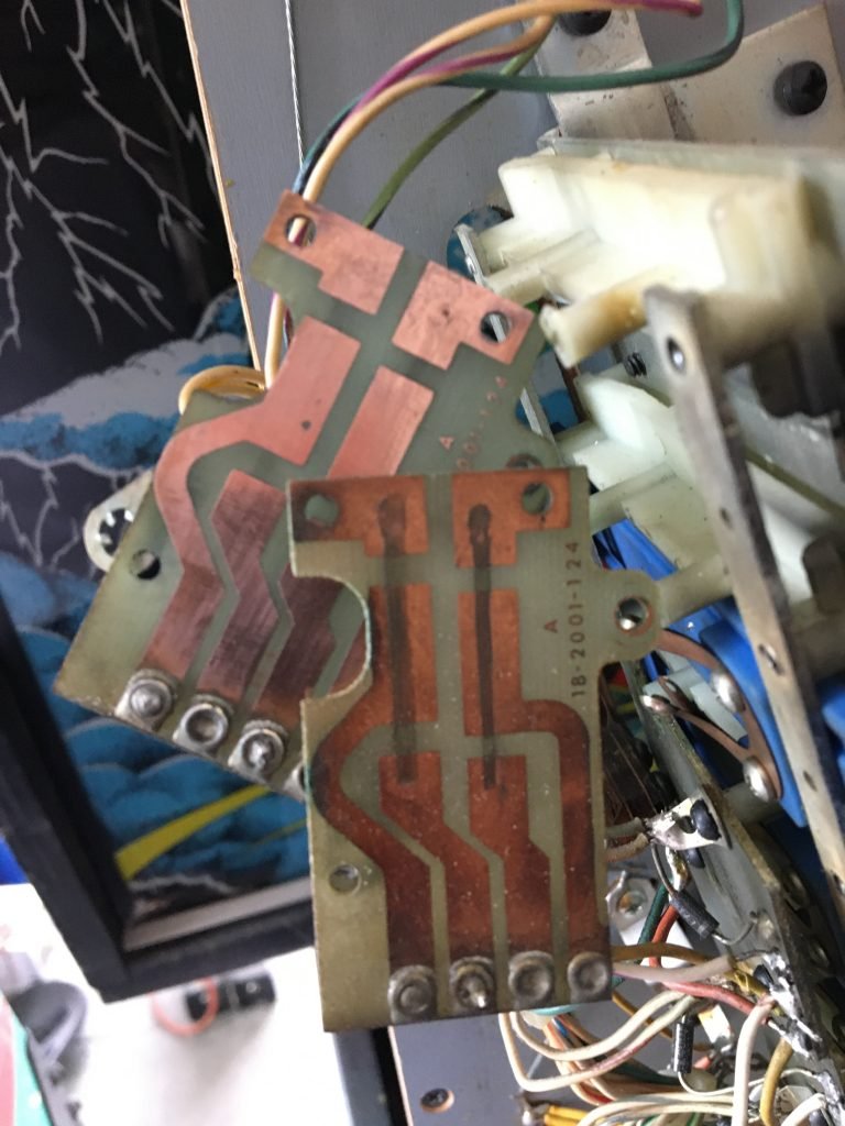 Drop target circuit boards