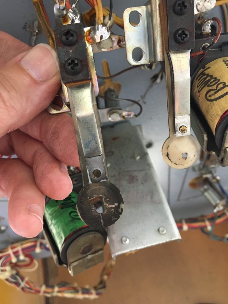 Worn out pop bumper spoons