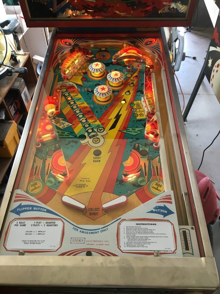 Lectronamo playfield