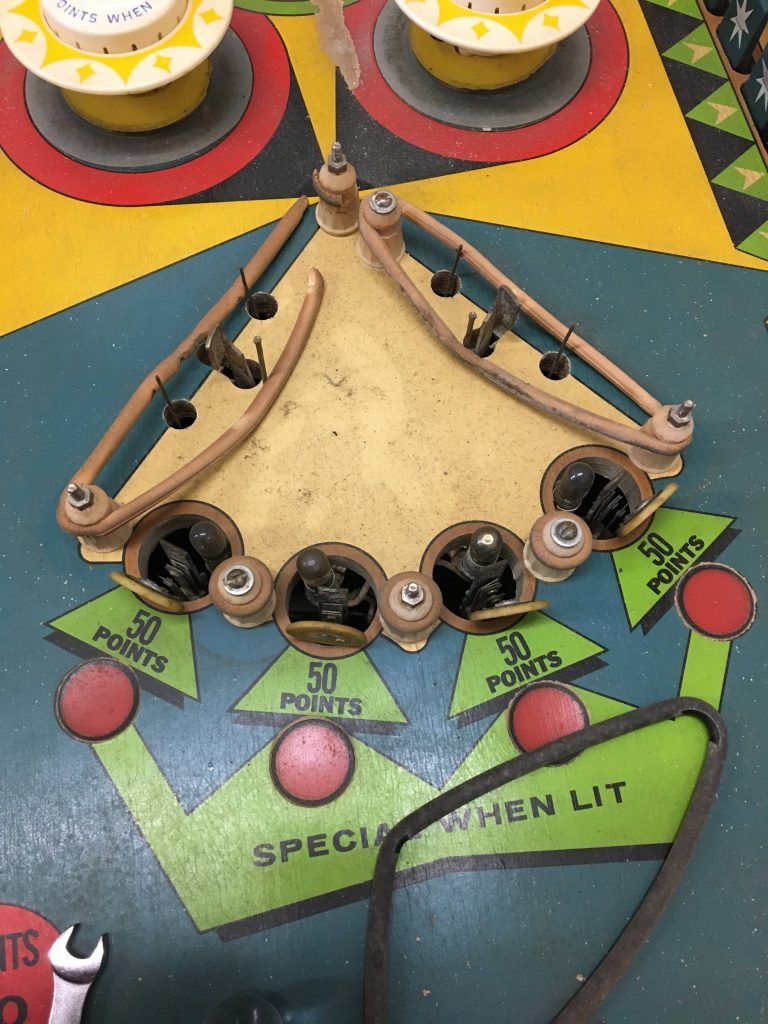 Dirty playfield