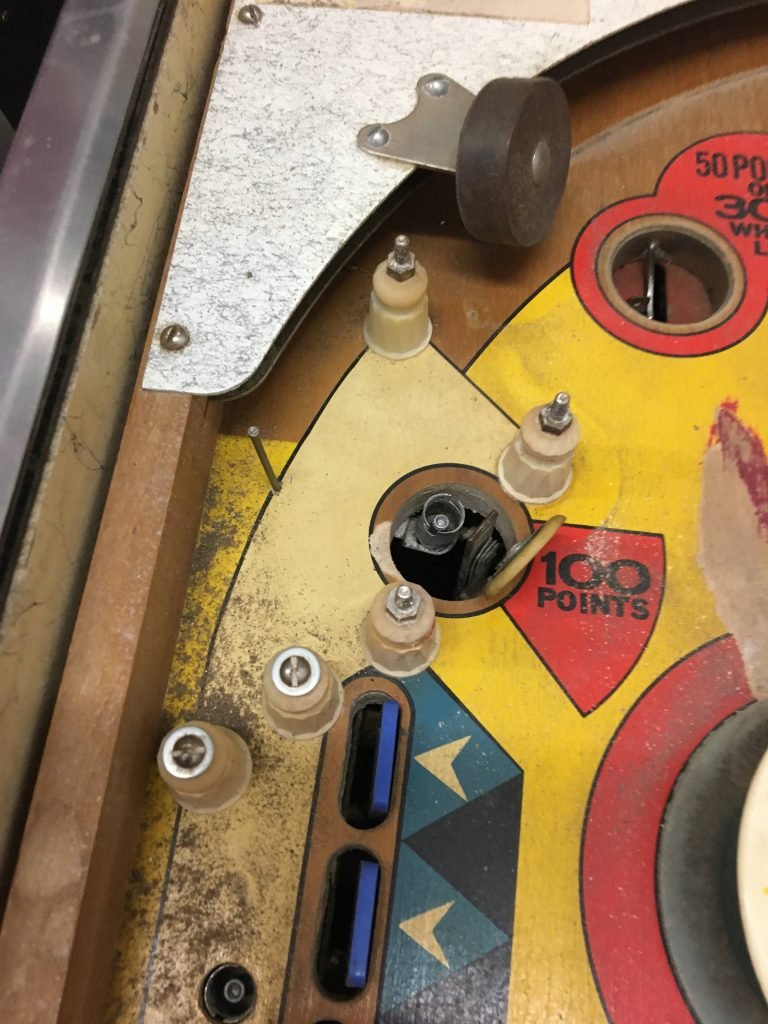 Dirty playfield