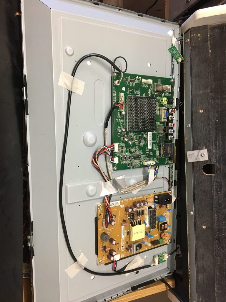 TV case removed
