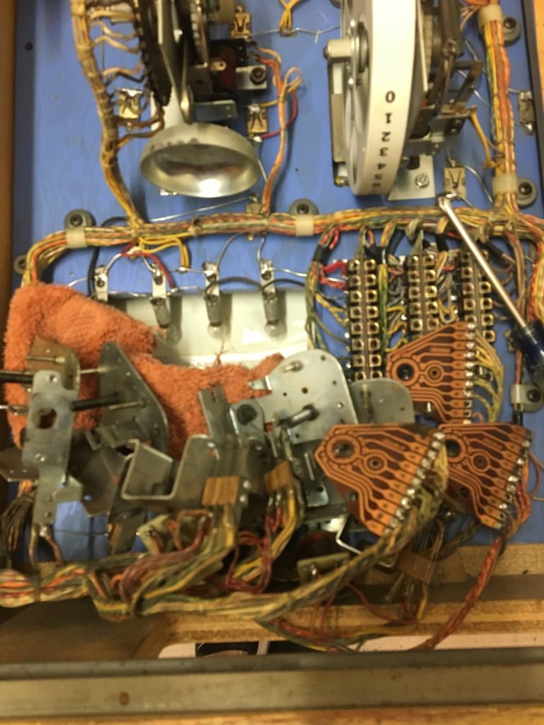 Score reels disassembled