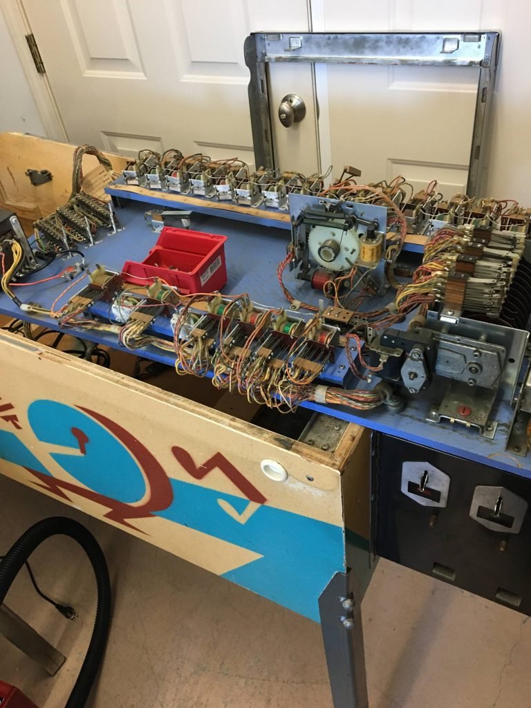 Side view of bottom panel