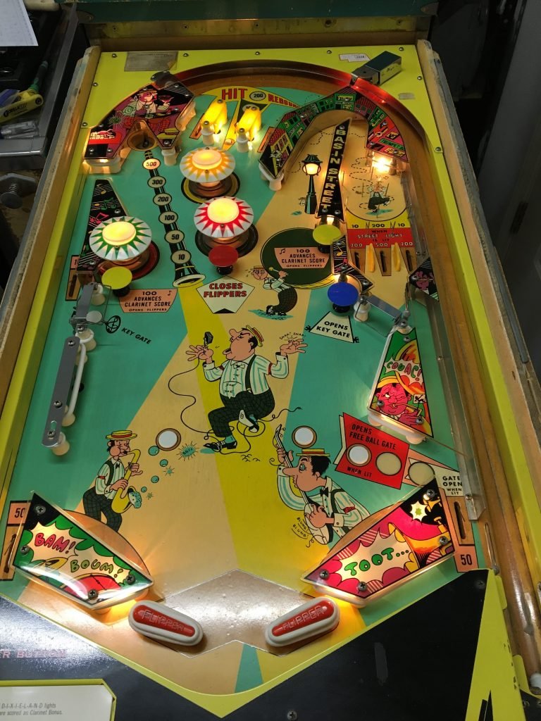 Playfield all cleaned