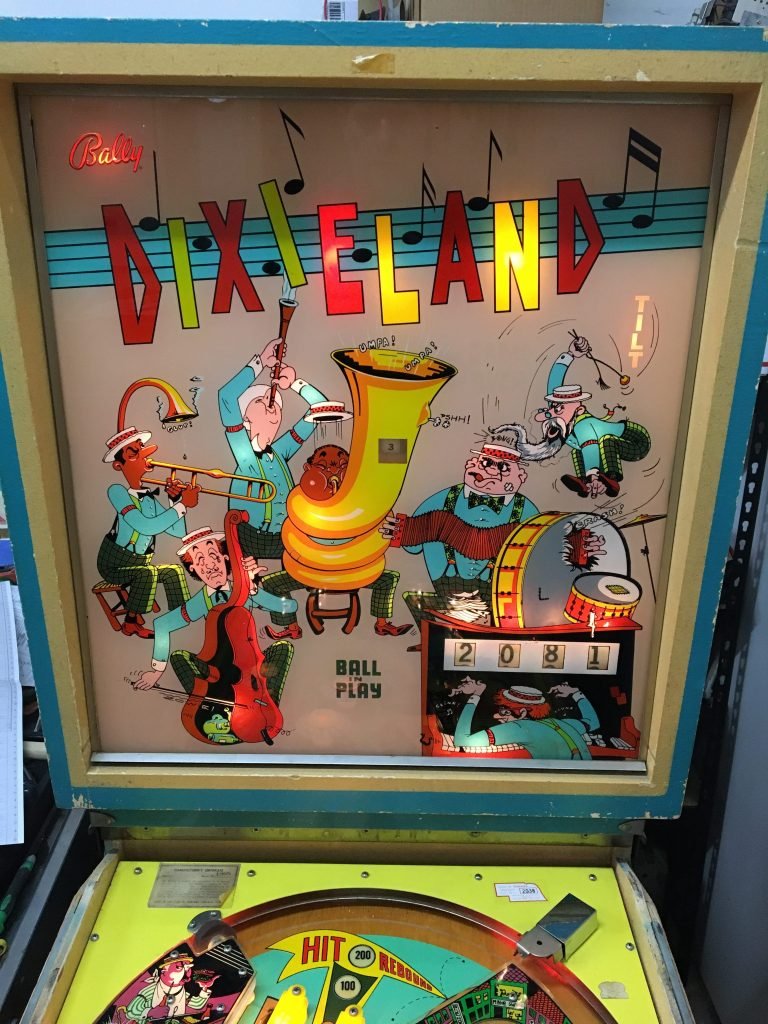 Back glass with lights