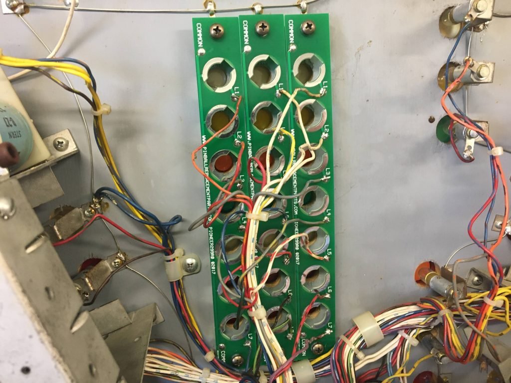 New lamp boards installed