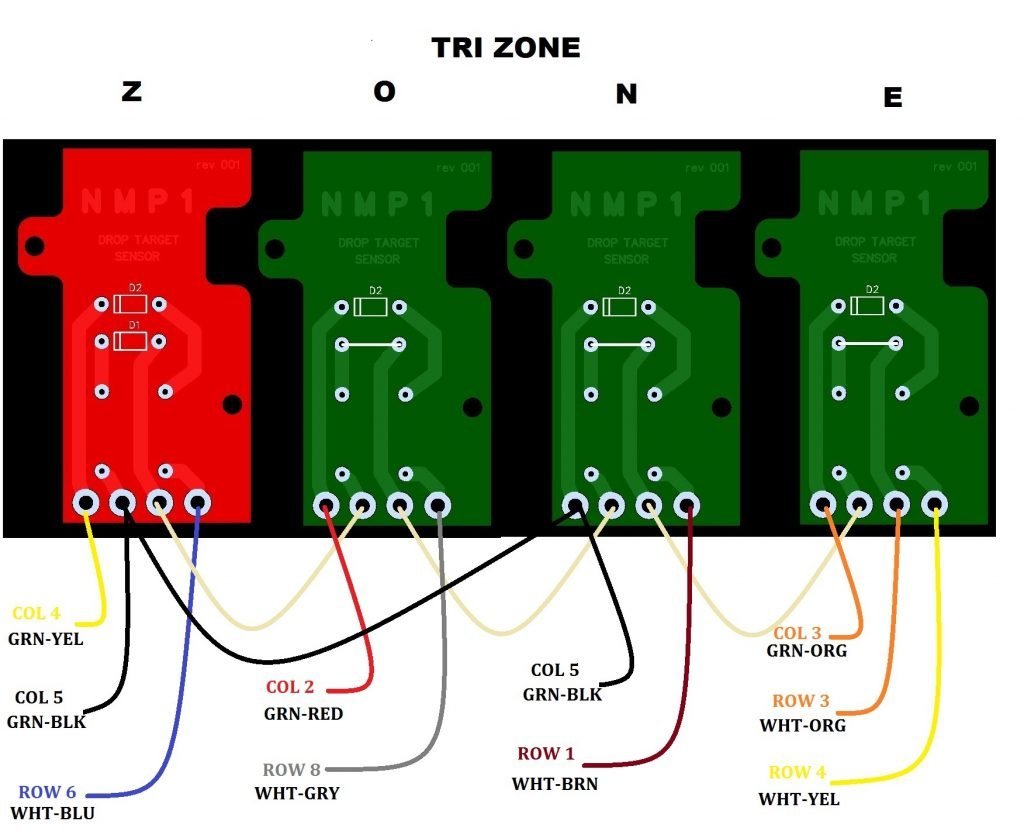 Tri Zone NMP Wiring